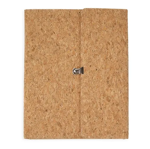 CARPETA CON BLOC CORCHO NATURAL JACMEL