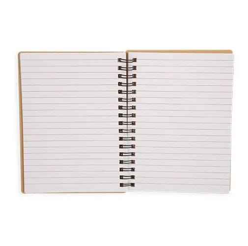 blanco LIBRETA CON ANILLAS BLANCAS CORCHO NATURAL