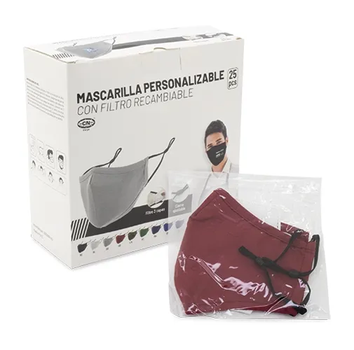-MASCARILLA CON FILTRO REUTILIZABLE GRAN CONFORT