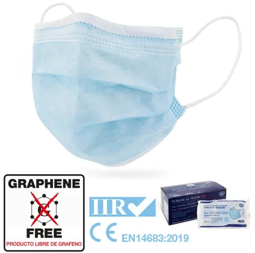 - MASCARILLA QUIRURGICA IIR