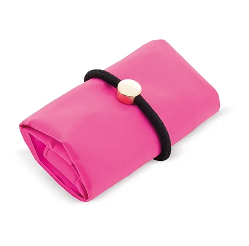 BOLSA PLEGABLE CON GOMA VERA