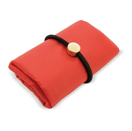 BOLSA PLEGABLE CON GOMA VERA