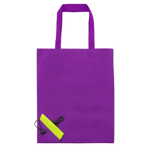 BOLSA PLEGABLE BERENJENA