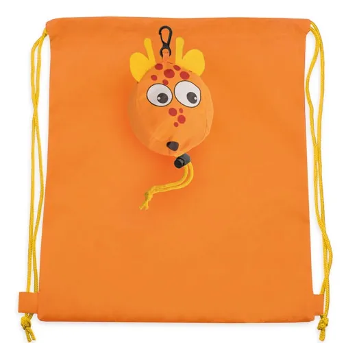 MOCHILA PLEGABLE JIRAFA