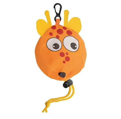 MOCHILA PLEGABLE JIRAFA