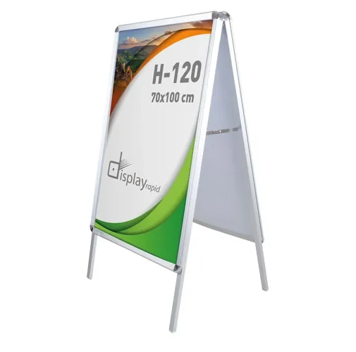 CABALLETE ALUMINIO 70X100 2 CARAS 