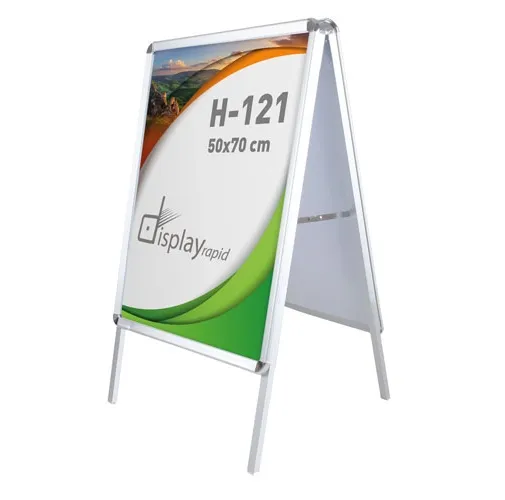 CABALLETE ALUMINIO 50X70 2 CARAS 