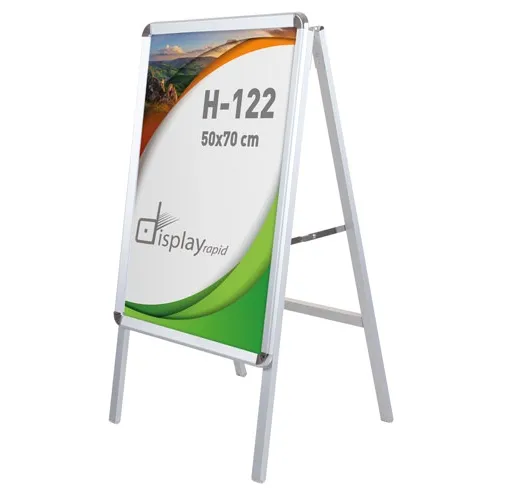 CABALLETE ALUMINIO 50X70 1 CARA 