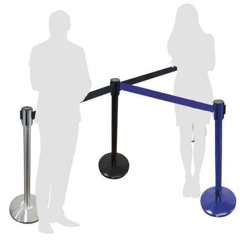 POSTES SEPARADORES CINTA RETRACTIL 