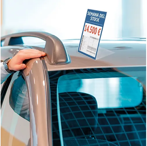 PORTAGRÁFICA PVC VERTICAL A6