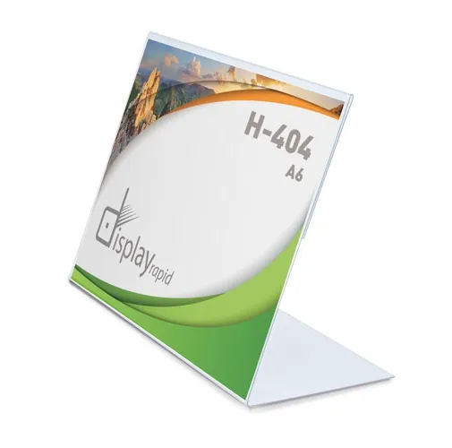PORTAGRAFICA PVC HORIZONTAL A6 MENZI