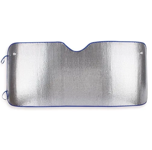 PARASOL METALICO COCHE 2 CARAS RIBETE AZUL