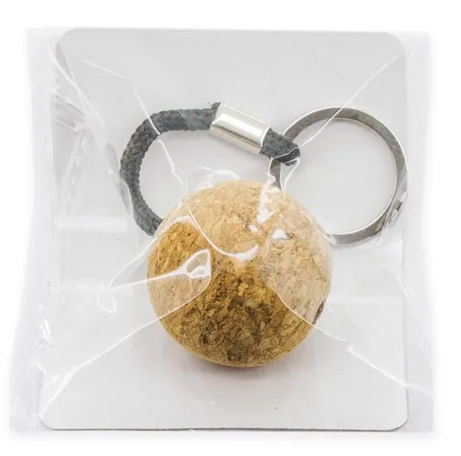 LLAVERO CORCHO CON BOLA TRIDIMENSIONAL LAUPIN