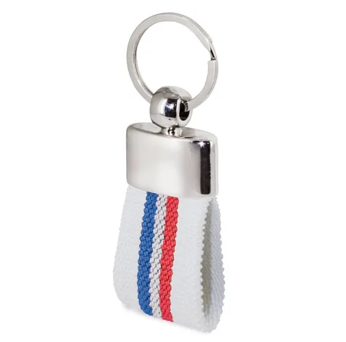 blanco LLAVERO CINTURON BANDERA FRANCIA MARINO DEREX