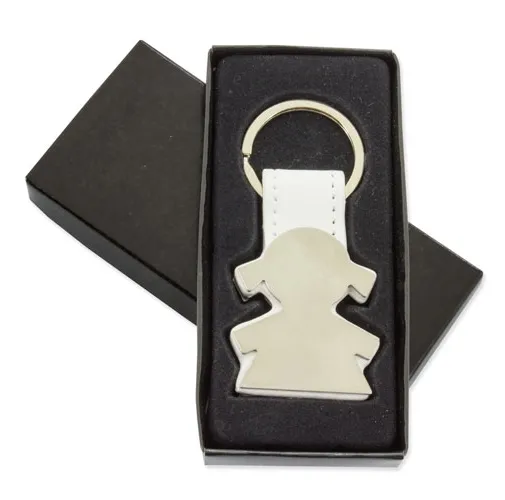 s/c LLAVERO METALICO FORMA NIÑA NASCA