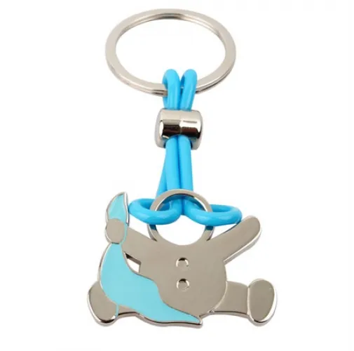 LLAVERO BEBE GASA CELESTE