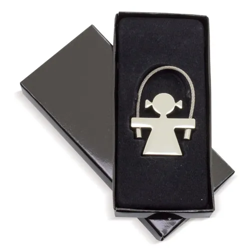 LLAVERO METALICO NIÑA