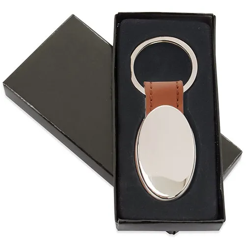 LLAVERO METALICO OVALADO NE