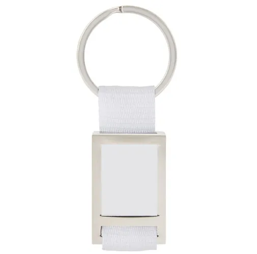 LLAVERO METALICO NYLON BL