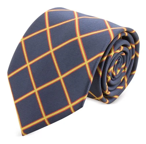 CORBATA ESPAÑA ROMBOS VERDE