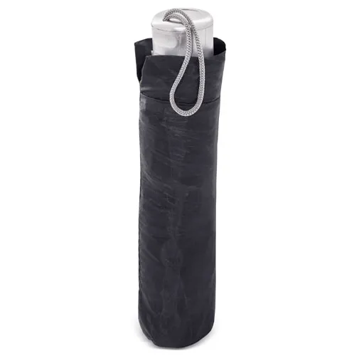 negro PARAGUAS PLEGABLE CROMO