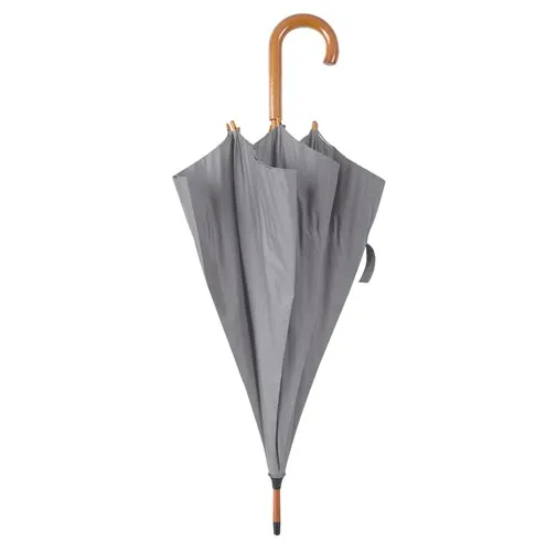 gris PARAGUAS PASEO MANGO MADERA ZEIST