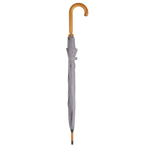 gris PARAGUAS PASEO MANGO MADERA ZEIST