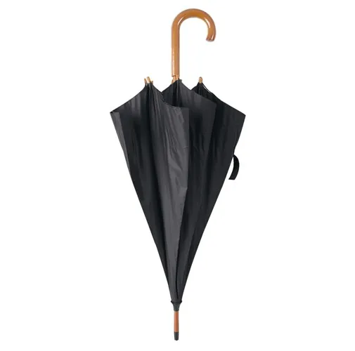 negro PARAGUAS PASEO MANGO MADERA ZEIST