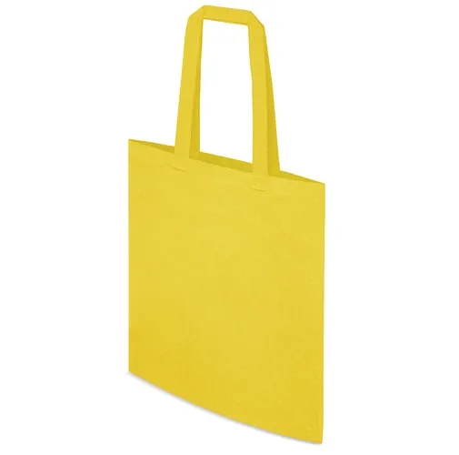 amarillo BOLSA DE ASA VERDE ALGODON KELSO