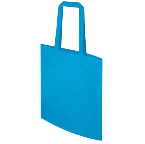 azul medio BOLSA DE ASA VERDE ALGODON KELSO