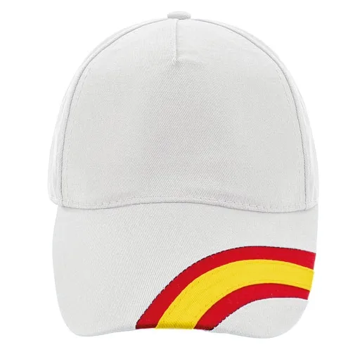 GORRA NACIONAL 5 PANELES ALGODN PEINADO DEVA