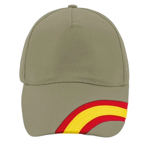 GORRA NACIONAL 5 PANELES ALGODN PEINADO DEVA