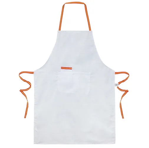 DELANTAL ALGODON/POLIESTER TCBANDERA KAZ