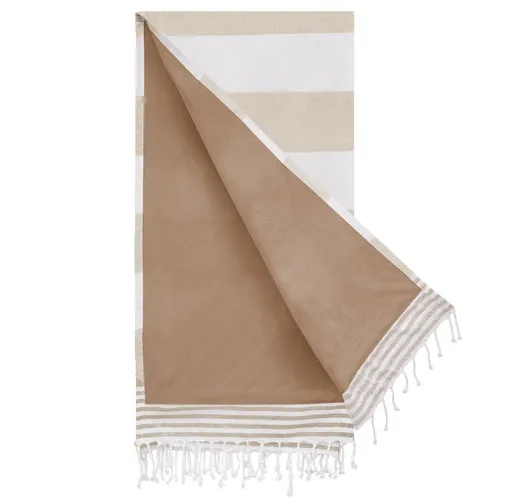 TOALLA PAREO CON RIZO CALA BONITA