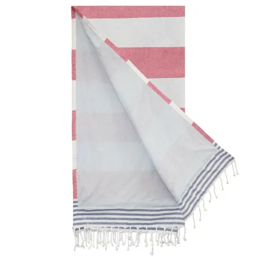 TOALLA PAREO CON RIZO CALA BONITA