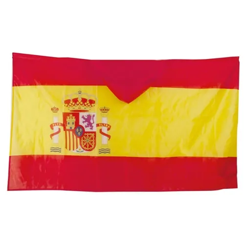 PONCHO BANDERA ESPAÑOLA FESTEJO