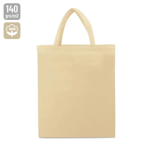 BOLSA DE ASAS CORTAS 100% ALGODON 
