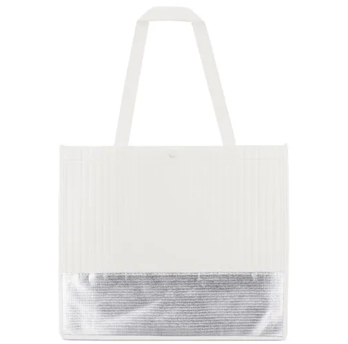 BOLSA LAFAYETTE ROJO-PLATA