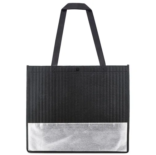 BOLSA LAFAYETTE ROJO-PLATA