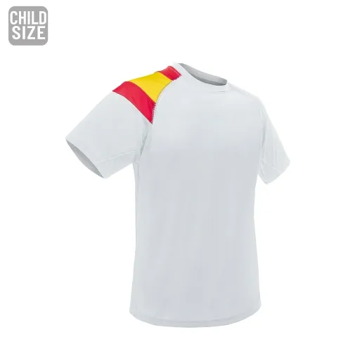 CAMISETA BANDERA NIÑO D&F BL12-14 
