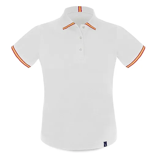 blanco POLO BANDERA HOMBRE PATRIOS