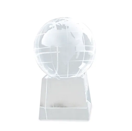 CRISTAL BOLA MUNDO MEDIANA 