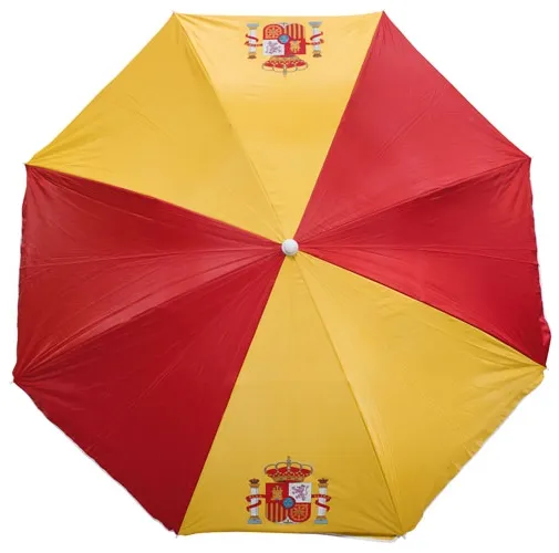 bandera españa SOMBRILLA PROTECCION UV ESPAÑA GANDÍA