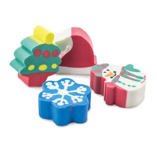 s/c SET GOMAS NAVIDEÑAS HAL 1 PACK