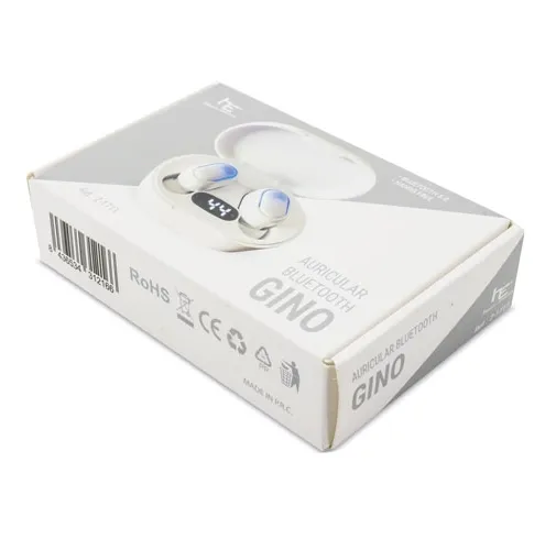 AURICULAR CON INDICADOR DE BATERIA GINO