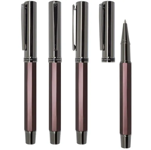 ESTUCHE BOLIGRAFO+ROLLER DOBLE RECAMBIO GENOVA PIERRE CARDIN