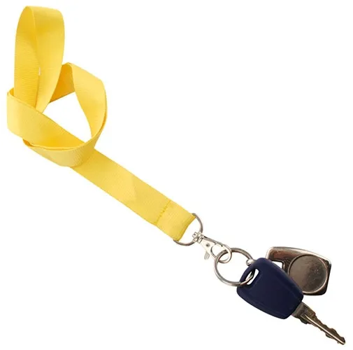 amarillo LANYARD METALICO LITUAN