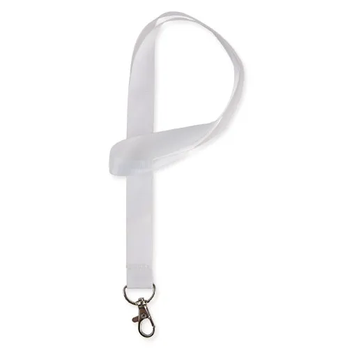 blanco LANYARD METALICO LITUAN