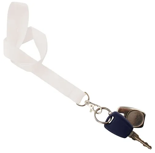 blanco LANYARD METALICO LITUAN
