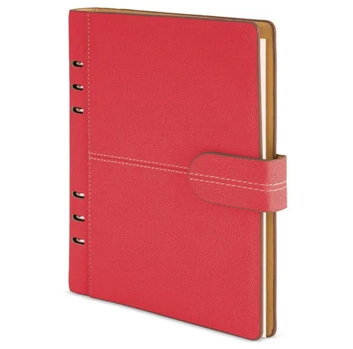 rojo AGENDA MILAN ROJA SEMANA VISTA